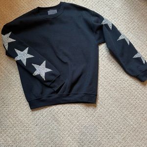 CARMAR LF Sweatshirt with Bedazzled stars